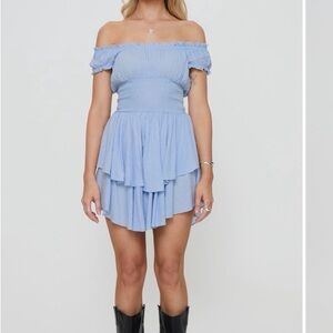 Princess Polly The Love Galore off the shoulder romper